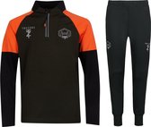 Touzani Trainingspak - Maat 164  - Jongens - oranje/donker groen