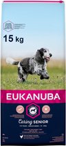 Bol.com Eukanuba Caring Senior Medium Breed Kip - Hondenvoer - 15 kg aanbieding