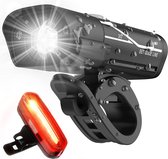 Fietsverlichting - Fietslicht - Fietslamp USB oplaadbaar - fietslampjes - koplamp -Voorlicht en Achterlicht