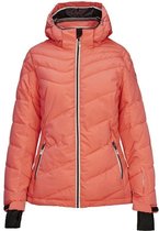 Killtec dames ski jas Ocisa oranje/rood - maat 44