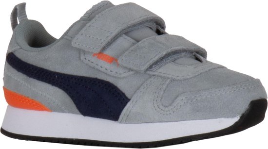 Puma Sneakers - Maat 25 - Unisex - grijs,oranje,navy | bol.com