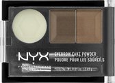 NYX Professional Makeup Eyebrow Cake Powder - ECP06 Blonde - Wenkbrauwpoeder - 2,65 gr