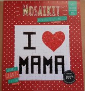 Mozaïek 'I Love Mama'- Steen