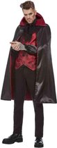 Smiffy's - Vampier & Dracula Kostuum - Verleidelijke Dracula - Man - Rood, Zwart - Medium - Halloween - Verkleedkleding
