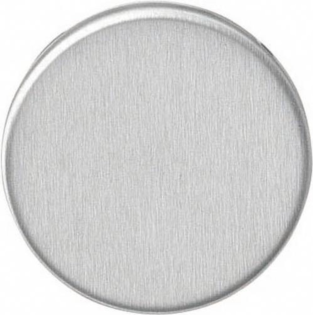 Intersteel Rozet plat verdekt rvs geborsteld