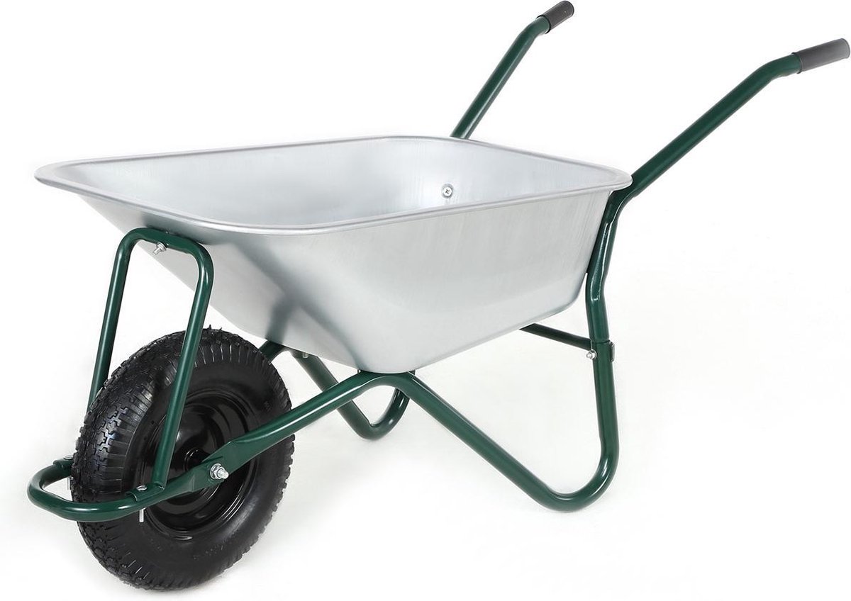 Kruiwagen - Luchtbanden - 100 L - 200 kg draagvermogen