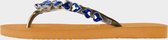 Uzurii Heart Blue dames slippers, Ocher, maat: 35/36
