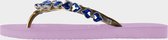 Uzurii Heart Blue dames slippers, Violet, maat: 35/36