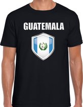 Guatemala landen t-shirt zwart heren - Guatemalaanse landen shirt / kleding - EK / WK / Olympische spelen Guatemala outfit L