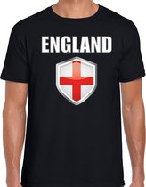 Engeland landen t-shirt zwart heren - Engelse landen shirt / kleding - EK / WK / Olympische spelen England outfit XL