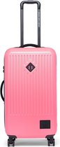 Herschel Trade Bagagekoffer Medium - Neon Pink Synthetic Leather |  Trolley - Vierwielig - 73 cm - 70L - Levenslange Garantie - Roze