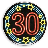 Slingers 30 jaar Neon 10 meter + Button 30 jaar