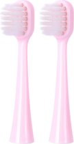 Opzetborstel voor elektrische tandenborstel voor kinderen - Roze / Blauw