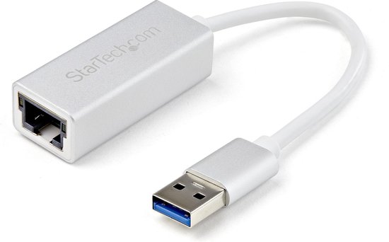 StarTech USB 3.0 naar gigabit ethernet netwerkadapter - zilver | bol.com