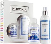 Horomia Geschenkset Blue Fiori di Loto - Wasparfum & Textielspray - Wasgeurtje - Geur bij de Was - Parfum bij de Was -Parfum voor de Was - Geurbooster