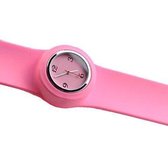 Sportief snap on horloge- pink