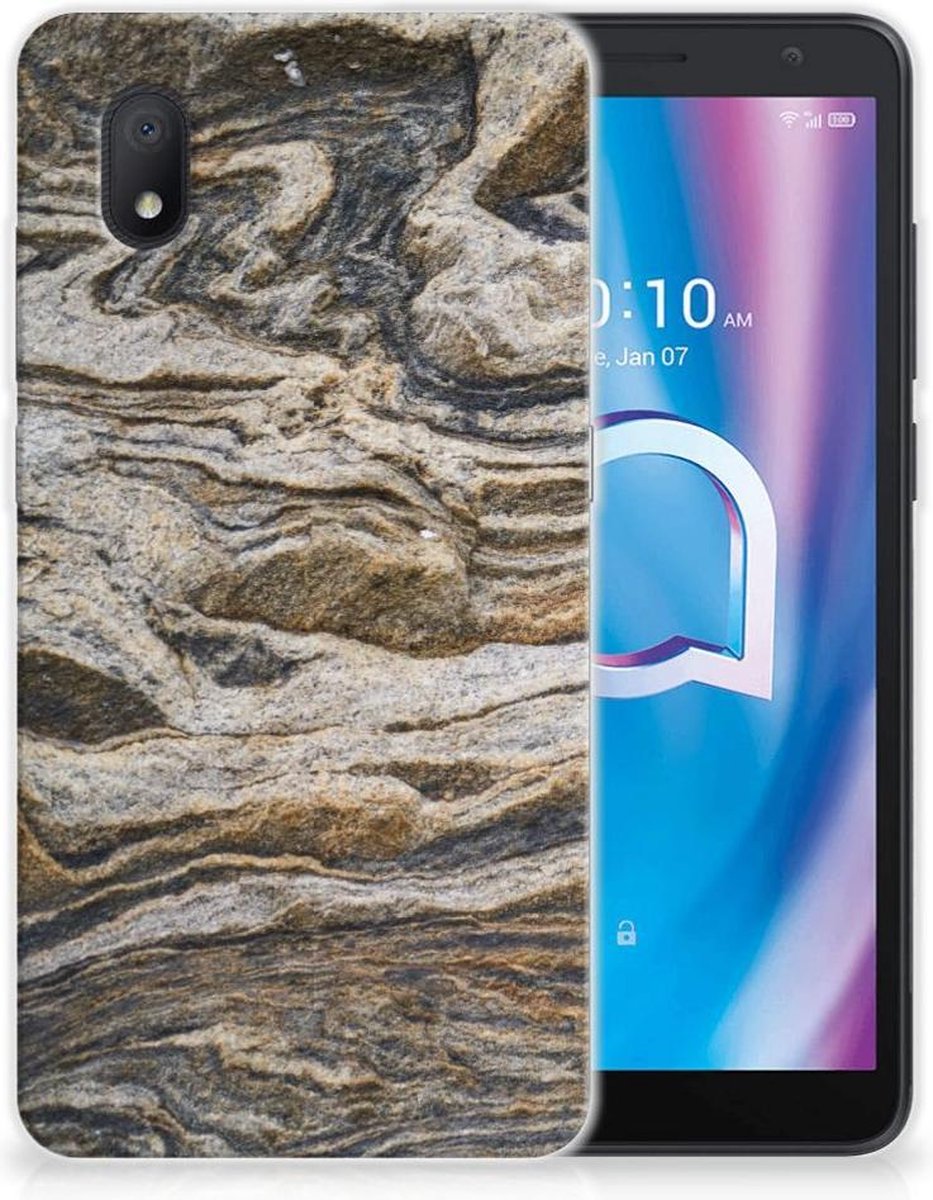 Alcatel 1B (2020) TPU Siliconen Hoesje Steen