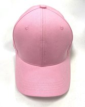 Roze Sport Pet - Baseball Cap - Geen Markering - Roze - 100% Katoen