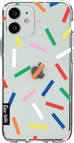 Casetastic Apple iPhone 12 Mini Hoesje - Softcover Hoesje met Design - Sprinkles Print