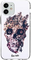 Casetastic Apple iPhone 12 Mini Hoesje - Softcover Hoesje met Design - Metamorphosis Skull Print