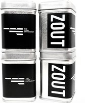 Zout set 4 Blikjes