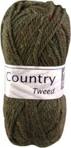 Cheval Blanc Country Tweed wol en acryl garen - groen (057) - pendikte 4 a 4,5 mm - 10 bollen van 50 gram
