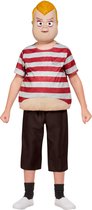 SMIFFYS - Addams Family Pugsley kostuum voor kinderen - 128/140 (7-9 jaar) - Kinderkostuums
