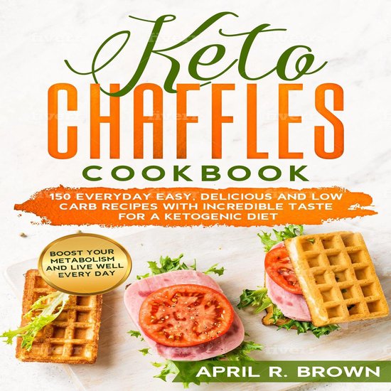 Keto Chaffles Cookbook - cover