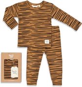 Feetje Premium Sleepwear pyjama - Tiger Taylor Camel - mt. 62