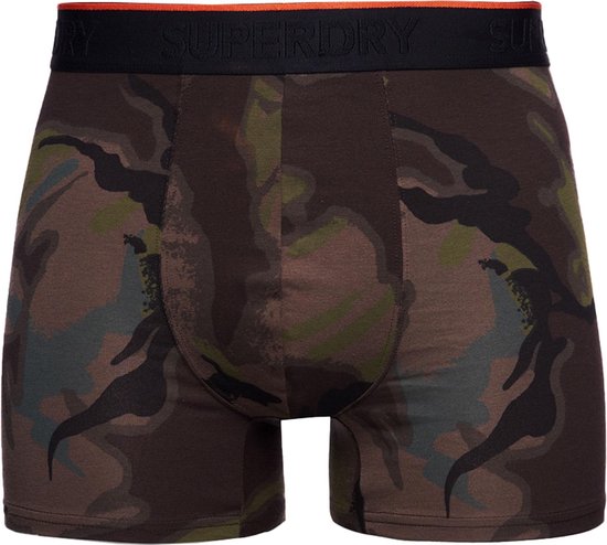 Superdry Onderbroek - Mannen - army groen/zwart/oranje | bol.com
