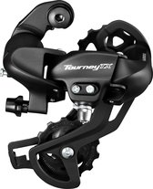achterderailleur Tourney RD-TX800 7/8S zwart