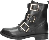 SUB55 Biker boots Enkellaarsjes Plat - zwart - Maat 39