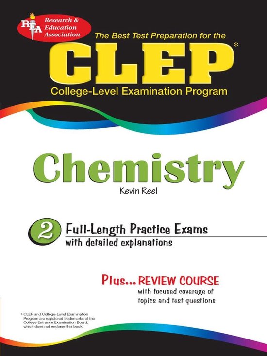 CLEP Chemistry (ebook), Kevin Reel 9780738666518 Boeken