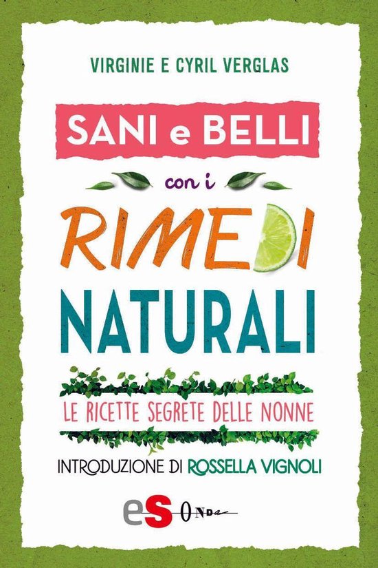 Sani e belli con i rimedi naturali - cover