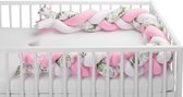 Sensillo Braid bedbumper pink