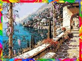 Schilderen Op Nummer - Painting By Number - Kleuren Op Nummer - Hobby - 40x50cm - Landschap - Uitzicht - Ayana's®