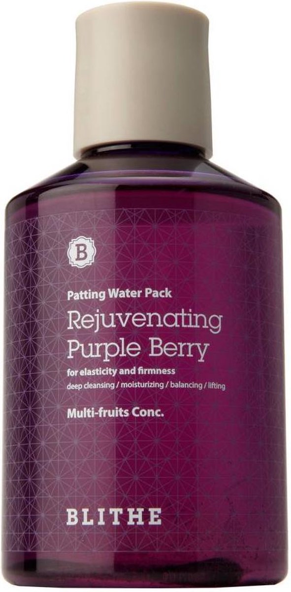 Patting Splash Mask Rejuvenating Purple Berry