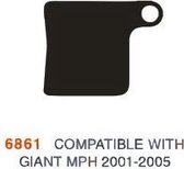 Schijfremblokset organisch Giant MPH 2001-2005 (1
