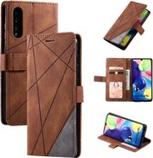 Book Case Samsung Galaxy A50 | Hoogwaardig PU Leren Hoesje | Lederen Wallet Case | Luxe Uitstraling | Telefoonhoesje | Pasjeshouder | Portemonnee | Bruin