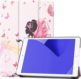 iPad 2019 2020 Hoes 10.2 Book Case Hoesje iPad 7 / 8 Hoes - Elfje