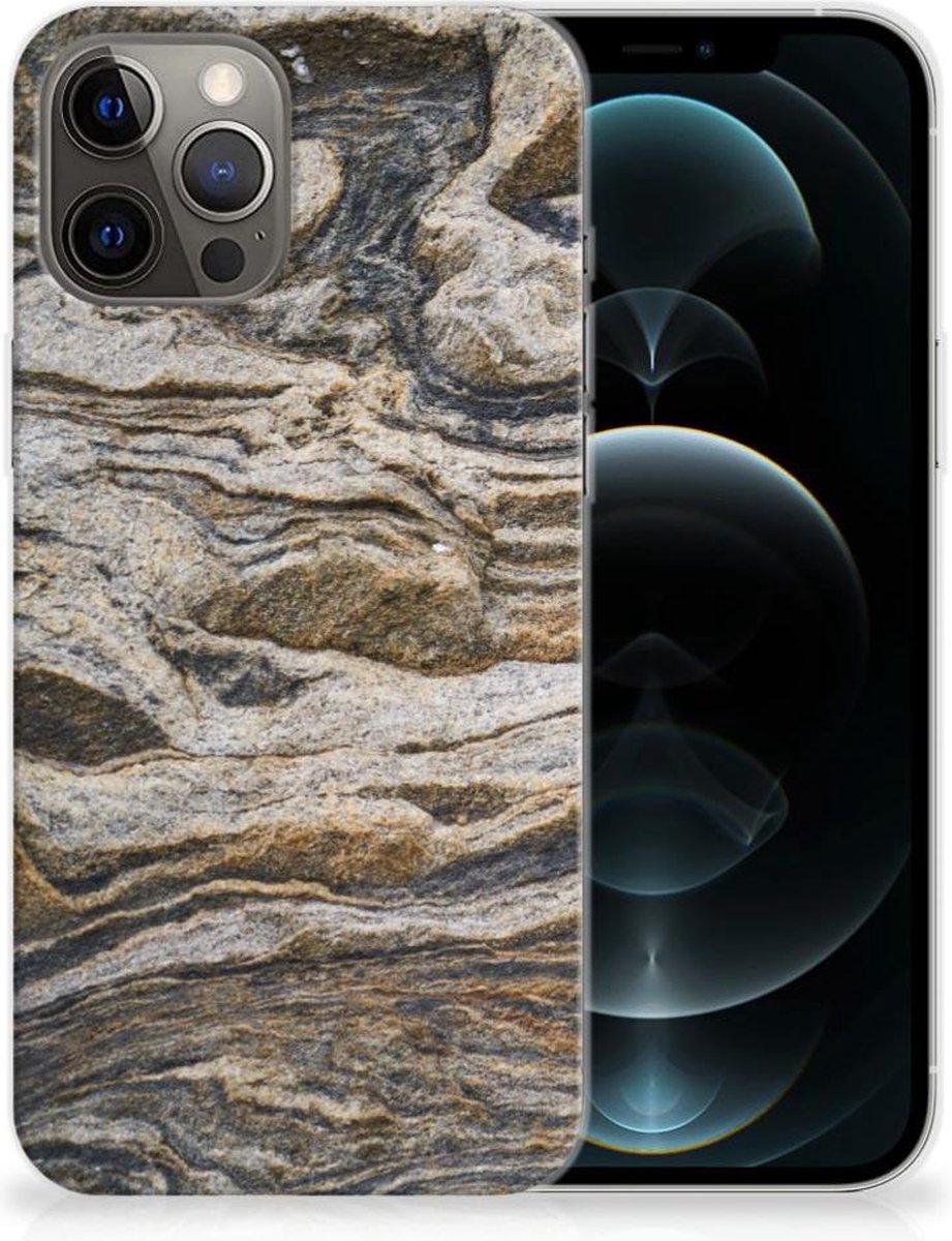 iPhone 12 Pro Max TPU Siliconen Hoesje Steen