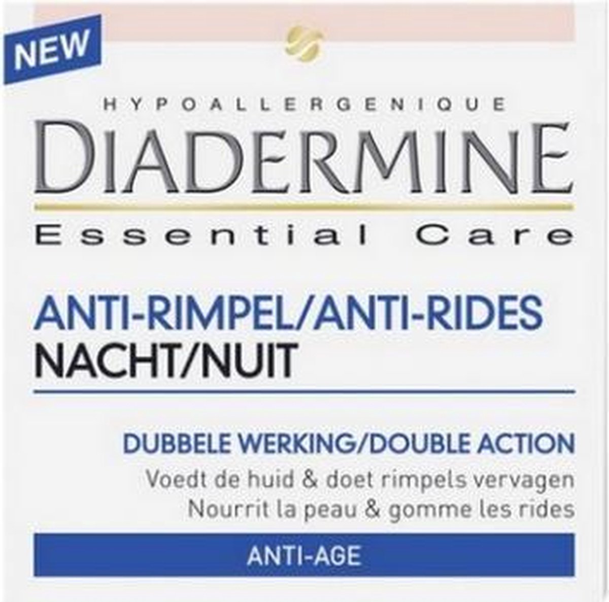 Diadermine Anti-rimpel Nachtcreme dubbele werking - 1 stuk