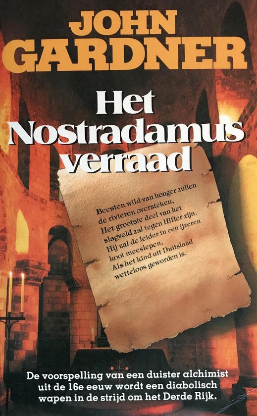 Omslag van Het Nostradamus verraad door John Gardner