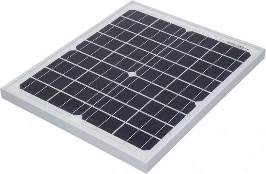 Huante Panneau photovoltaïque solaire monochrome 20 W 18 V panneau solaire panneau de charge solaire portable écologique 