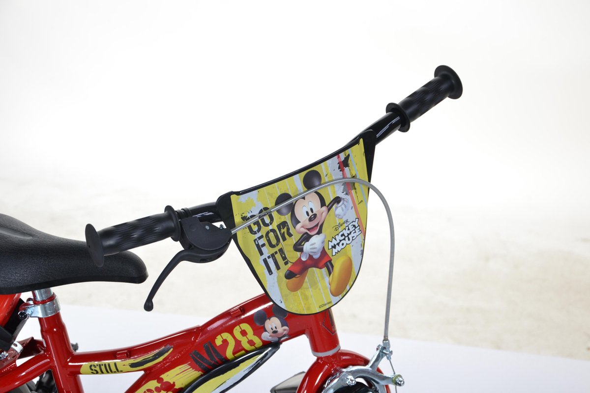 maximaliseren beloning Veronderstellen Dino Bikes Kinderfiets Mickey Mouse 12" rood | bol.com