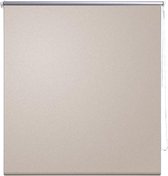 Rolgordijn 100 x 230 beige (Incl LW anti kras vilt) - rol gordijn verduisterend - rolgordijnen