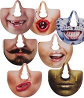 Feestelijke fotomasker, neusmaskers set van 15 stuks