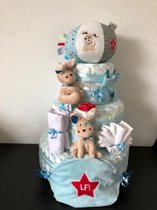 3-Laags Luiertaart Lief  Jongen