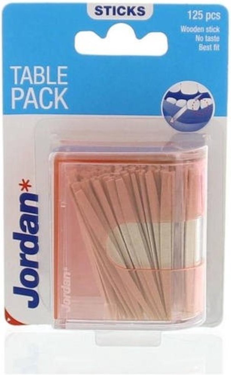 Bol.com Jordan Tafeldispencer - 125 st - Tandenstoker aanbieding