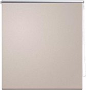 Rolgordijn 120 x 175 beige (Incl LW anti kras vilt) - rol gordijn verduisterend - rolgordijnen
